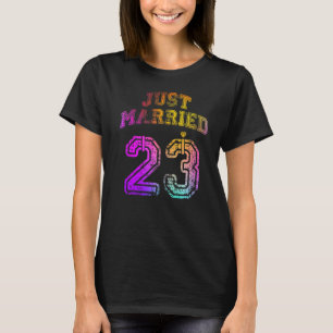 T-shirt Marié Nouvelle Femme Nouveau Mari Correspondant 20