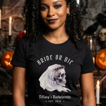 Marie ou Meurt Squelette Crâne Halloween Enterreme