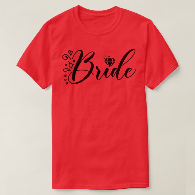 T-shirt Mariée 18 (Design devant)