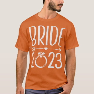 T-shirt Mariée 2023 Mariée en 2023 Mariage engagé