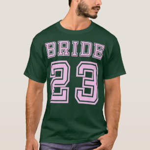T-shirt Mariée 23 Jersey Se marier en 2023 (Nombre sur