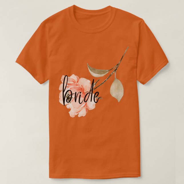 T-shirt Mariée 34 (Design devant)