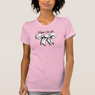 T-shirt Mariée à personnaliser avec un cabot blanc