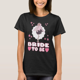 T-shirt Mariée À Venir Pour L'équipe De La Mariée Et La Fu
