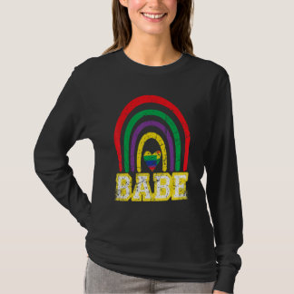 T-shirt Mariée Arc-en-ciel Babe Demoiselle d'honneur Enter