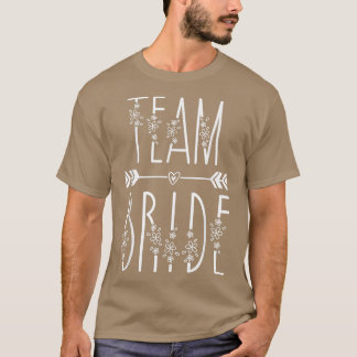 T-shirt Mariée Bacherlotte Fête de la mariée Tribe Femme d