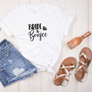 T-shirt Mariée + Boujee I Collection de Bachelorette