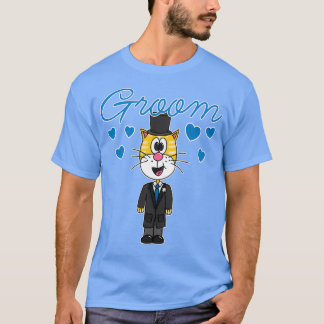 T-shirt Mariée Chat Mariage Salle de classe Bachelor Party