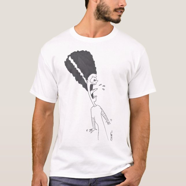 T-shirt Mariée de Frankenstein!!! (Devant)
