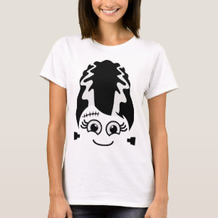 T-shirt Mariée De Frankenstein Cute Monster Halloween Cost