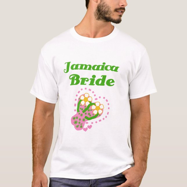 T-shirt Mariée de Jamaïque (Devant)