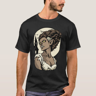 T-shirt Mariée du loup-garou