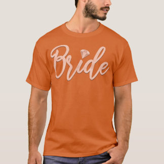 T-shirt Mariée dusty rose enterrement de vie de jeune fill