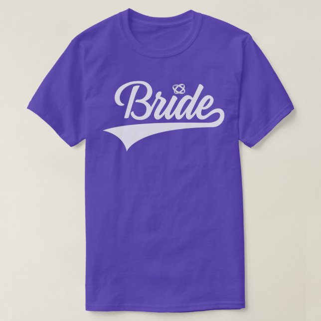 T-shirt MARIÉE Enterrement de vie de jeune fille MARIAGE C (Design devant)