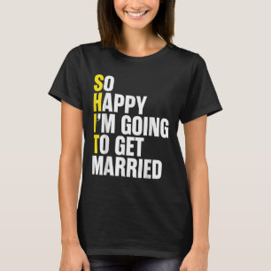 T-shirt Mariée Et Couples Groom Drôle Fiançailles Mariage