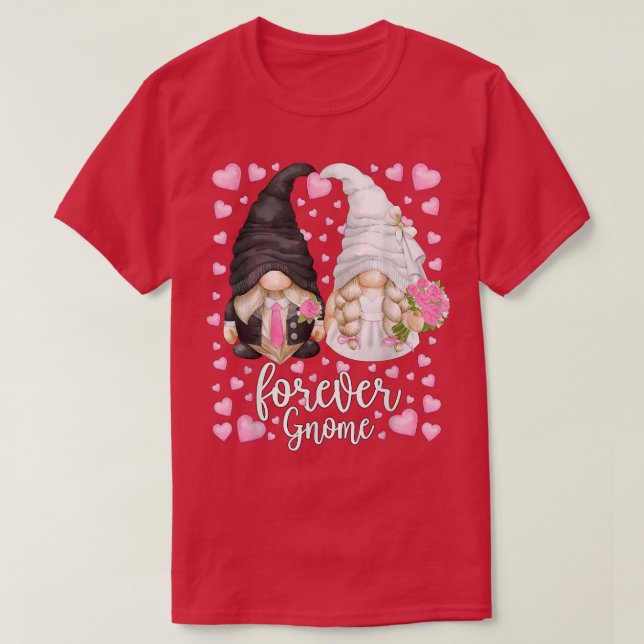 T-shirt Mariée Et Groom Mariage Unique - Drôle Pour (Design devant)