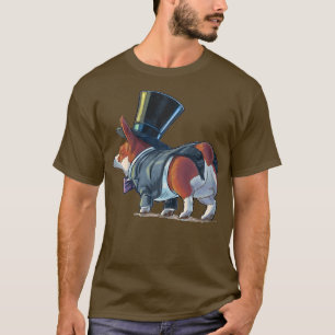 T-shirt Mariée Et Mariée Mariée Mariée De Corgi Amusante