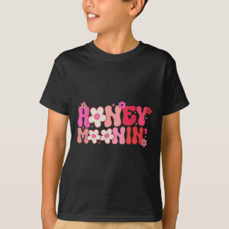 T-shirt Mariée Groovy Honeymoonin Shower de Mariage Pour L