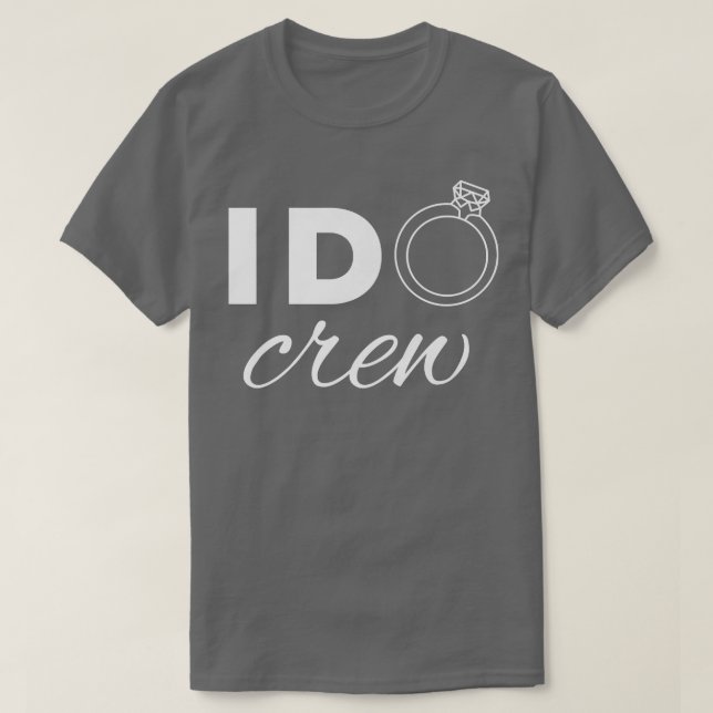 T-shirt Mariée I Do Crew Retro Bachelorette Drôle Hen Nuit (Design devant)