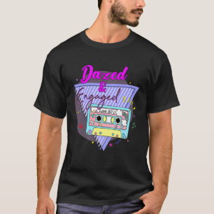 T-shirt Mariée Marié Rétro Années 90 Cassette Bache