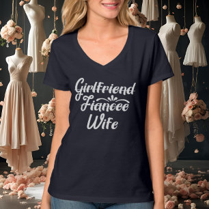 T-shirt Mariée mariée à l'art de mots