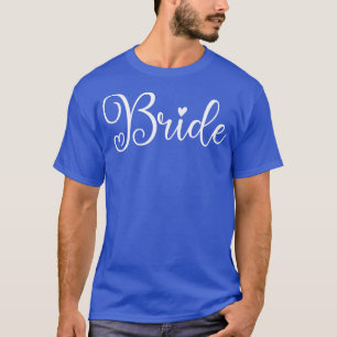 T-shirt Mariée Mignonne Femme Drôle de Mariage et Enterrem