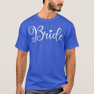 T-shirt Mariée Mignonne Femme Drôle de Mariage et Enterrem