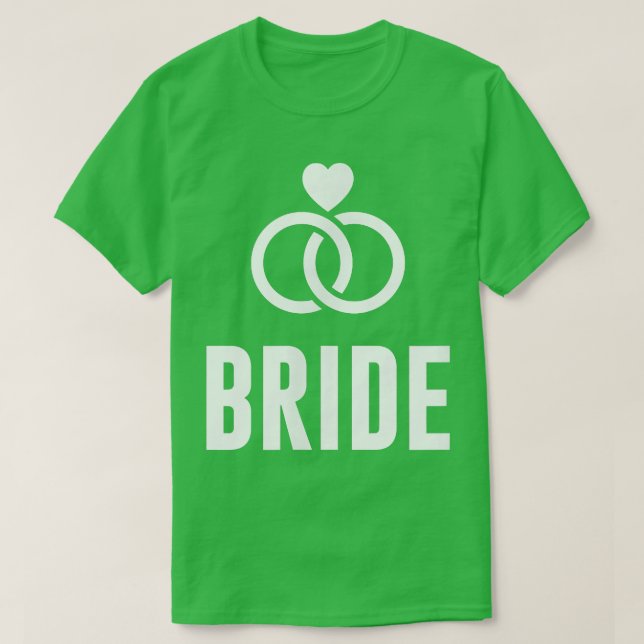 T-shirt Mariée parfaite pour la douche nuptiale (Design devant)