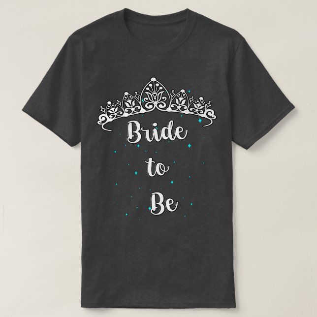 T-shirt Mariée Pour Être Tiara (Design devant)