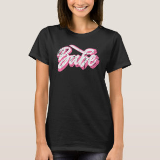 T-shirt Mariée Rétro Babe Demoiselle d'Honneur Enterrement