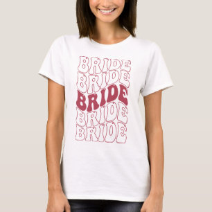 T-shirt Mariée Rétro Demoiselle d'Honneur