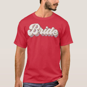 T-shirt Mariée Rétro Mignon Demoiselle d'Honneur Enterreme