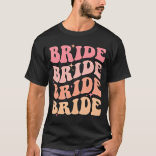 T-shirt Mariée Thème Groovy Enterrement de Vie de Jeune Fi
