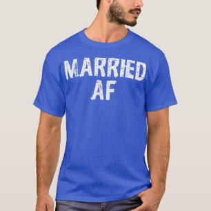 T-shirt Mariés AF couples drôles mariage 