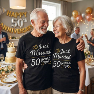 T-shirt Mariés depuis 50 ans II