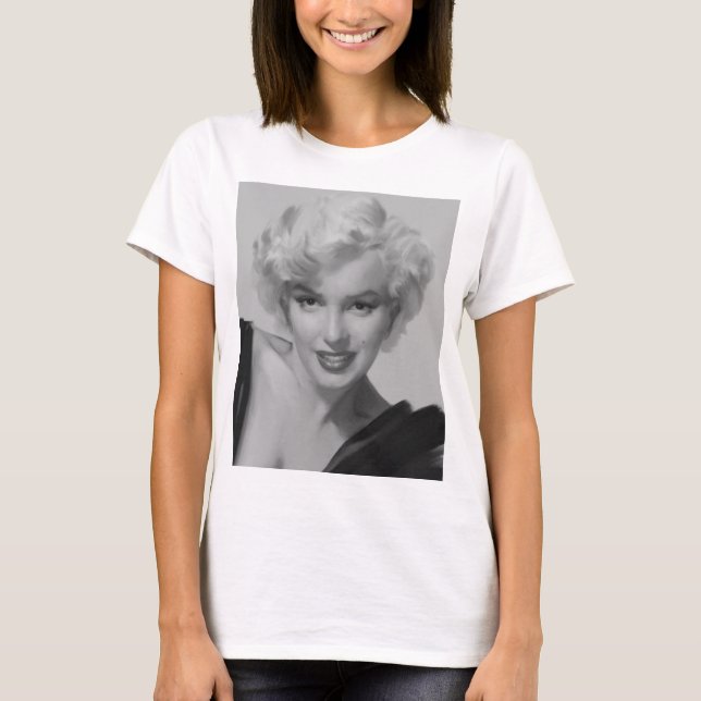 T-shirt Marilyn le regard (Devant)