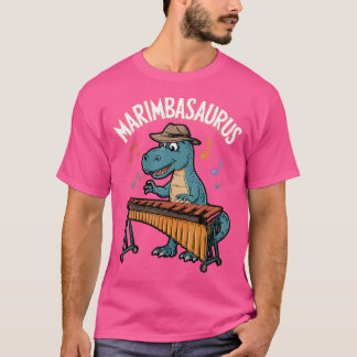 T-shirt Marimbasaurus Dinosaure Musicien Vibraphoniste Tre