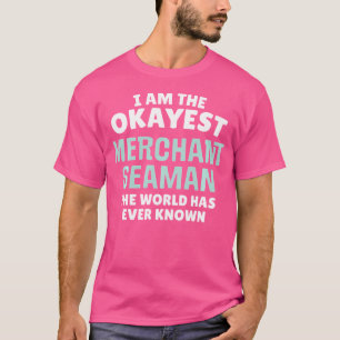 T-shirt Marin marchand drôle JE Suis Le Meilleur Moyen