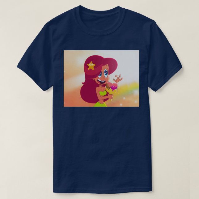 T-shirt Marina de Zig et sharko 3 (Design devant)