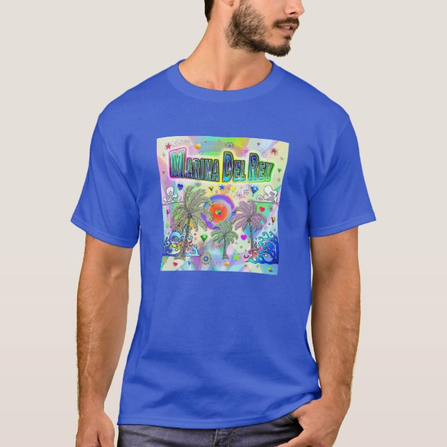 T-shirt Marina Del Rey Deep Dream (Devant)