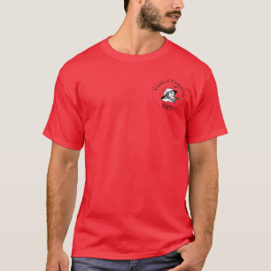T-shirt marina rouge-aucun dos
