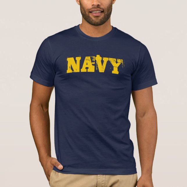 T-SHIRT MARINE (Devant)