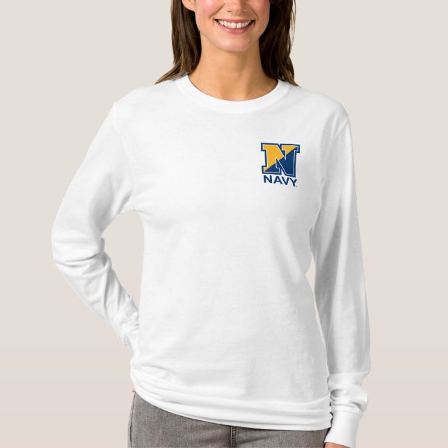 T-shirt Marine américaine | Marine initiale N (Devant)