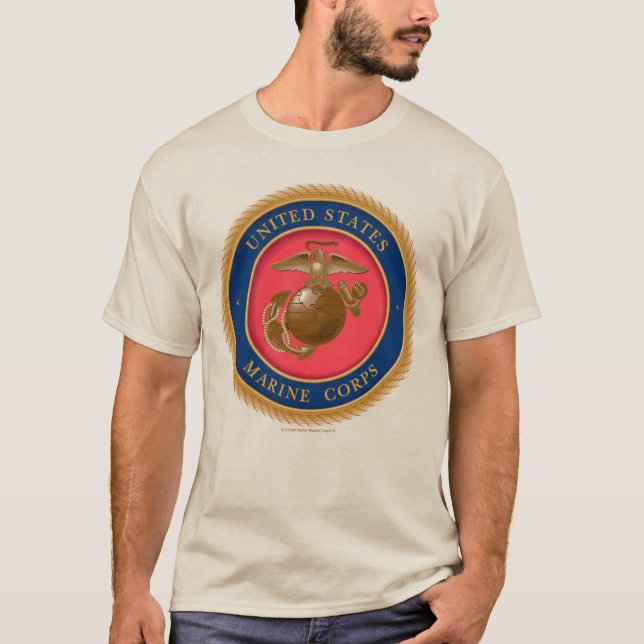 T-shirt Marine Corps Seal (Devant)
