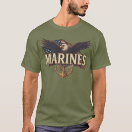 T-shirt Marine Corps Veteran Logo