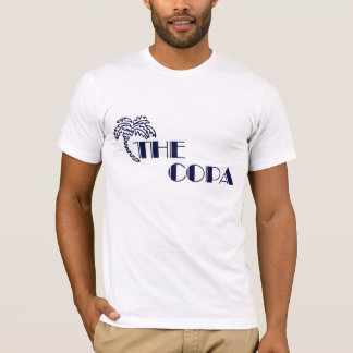 T-shirt Marine de Copa sur le blanc