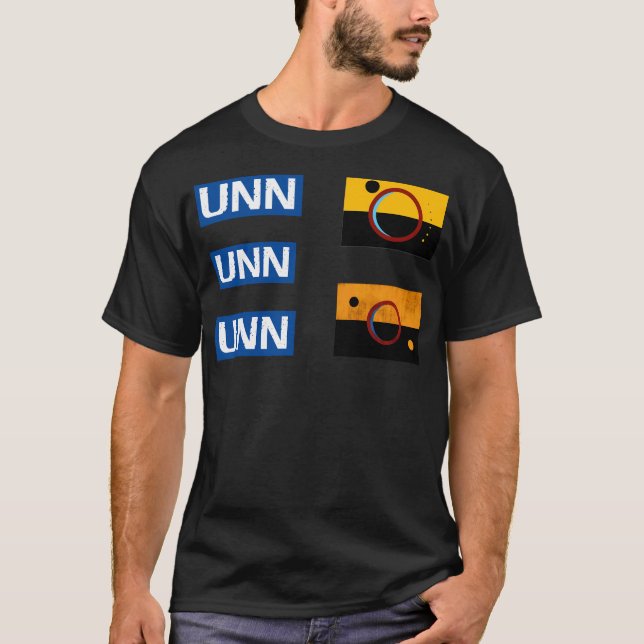 T-shirt Marine des Nations Unies. (Devant)