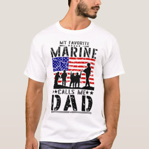 T-shirt Marine Papa