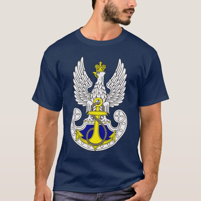 T-shirt Marine polonaise (Devant)