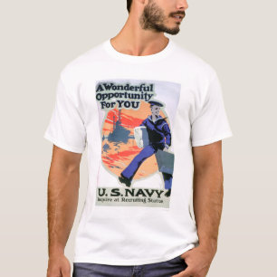 T-shirt Marine - une occasion merveilleuse (US02294)